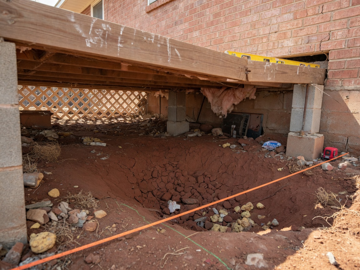 crawl space repair in Bethany