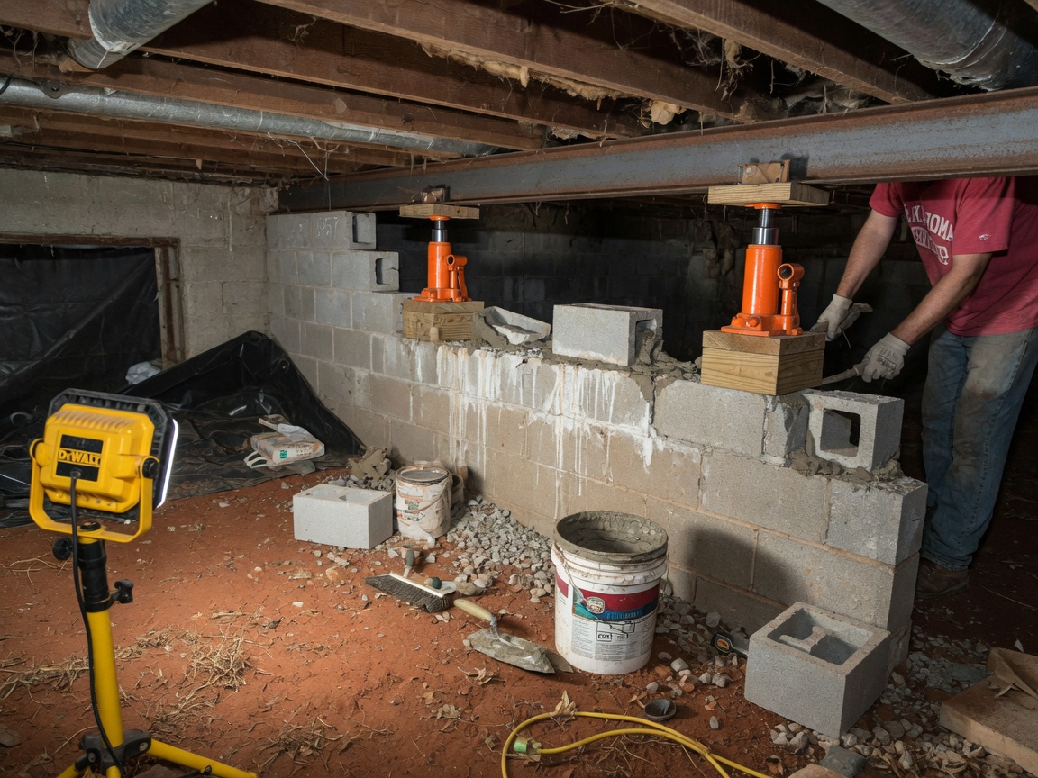 crawl space repair in Edmond