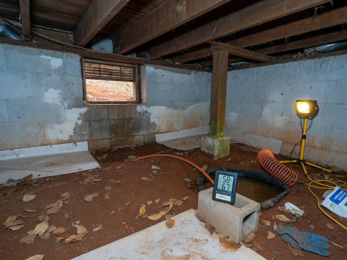 crawl space repair in Oklahoma City