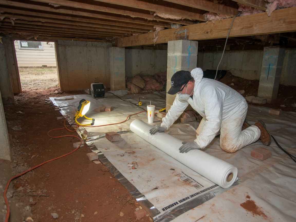 crawl space repair in Okmulgee