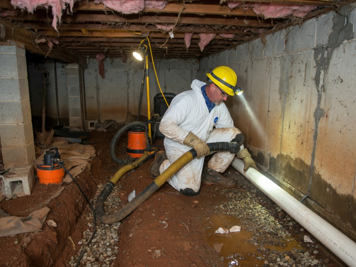 crawl space repair in Ada